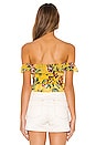 view 3 of 4 Lily Top in Yellow Dahlia