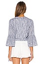 view 3 of 5 Estelle Top in Deep Blue