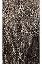 view 5 of 5 Presley Sequin Top in Gold & Black