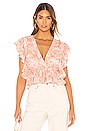 view 1 of 4 Kaia Top in Blush Poppy Floral