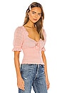 view 2 of 4 Cooper Top in Blush Pink