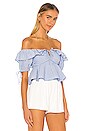 view 2 of 4 Maggie Top in Powder Blue