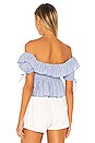 view 3 of 4 Maggie Top in Powder Blue