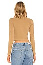 view 3 of 4 Green The Olivia Top in Tan