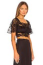 view 2 of 4 Hailey Lace Top in Black