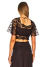 view 3 of 4 Hailey Lace Top in Black