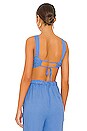 view 3 of 4 Kendra Top in Blue