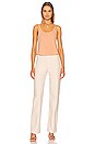 view 4 of 4 Green Sara Tank Top in Apricot