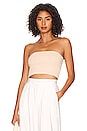 view 1 of 4 Green Chloe Top in Light Beige