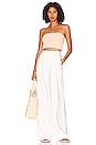 view 4 of 4 Green Chloe Top in Light Beige