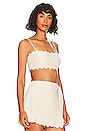 view 2 of 4 Nora Crop Top in Frosted Almond