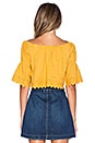 view 3 of 3 Isabella Top in Marigold