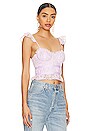 view 2 of 4 Cantini Bustier in Lavender