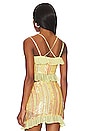 view 4 of 6 Novah Sequin Top in Lemonade Yellow