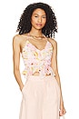 view 1 of 4 Kassia Top in Pink Floral Multi
