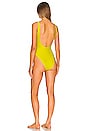 view 3 of 3 Duffy One Piece in Chartreuse