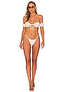 view 4 of 4 Anisa Top in Bronze Stripe