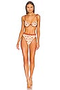 view 4 of 4 Shia Top in Antique Rust Floral