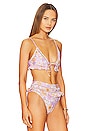 view 2 of 4 Clarice Top in Lilac Retro Floral