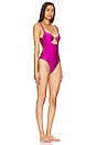 view 2 of 3 Rhea One Piece in Magenta
