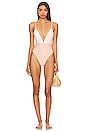 view 1 of 3 Zaynab One Piece in Coral & Blush