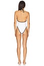 view 3 of 3 Kacia One Piece in White & Black