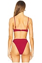 view 3 of 4 Tacey Top in Merlot Red