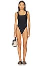 view 1 of 3 СЛИТНЫЙ КУПАЛЬНИК GIOVANNA in Black
