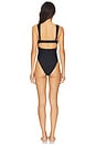 view 3 of 3 СЛИТНЫЙ КУПАЛЬНИК GIOVANNA in Black