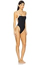 view 2 of 3 Pucara One Piece in Black & White