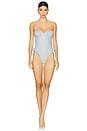 view 1 of 4 Pippa One Piece in Powder Blue