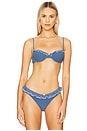 view 1 of 4 Mae Top in Steel Blue
