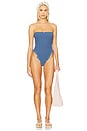 view 1 of 4 Mae One Piece in Steel Blue
