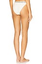 view 3 of 4 Anica Bottom in Ivory & Black
