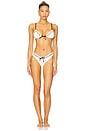 view 4 of 4 Anica Bottom in Ivory & Black