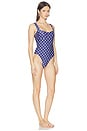 view 2 of 4 BAÑADOR FLIRTY in Navy Blue & White Dot
