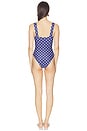 view 3 of 4 BAÑADOR FLIRTY in Navy Blue & White Dot