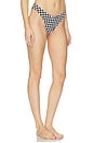 view 2 of 5 BAS DE MAILLOT DE BAIN EPPIE in Black & White Gingham