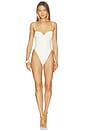 view 1 of 4 MAILLOT DE BAIN 1 PIÈCE CALPERNIA in Cream