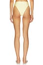 view 3 of 4 Emeline High Waist Bottom in Butter Yellow