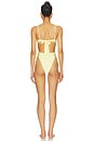 view 3 of 3 MAILLOT DE BAIN 1 PIÈCE EMELINE in Butter Yellow