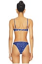view 3 of 4 Clover Top in Blue Bloom