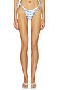 view 1 of 4 BRAGUITA FRANCES in White & Blue Floral