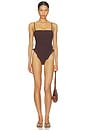 view 1 of 4 BAÑADOR MAE in Chocolate Brown