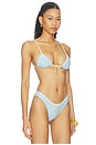 view 2 of 4 Anica Top in Blue & Yellow
