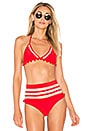 view 1 of 4 Nina Bikini Top in Cherry Bomb