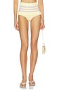 view 1 of 5 Dreamer High Waist Bottom in baby yellow
