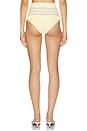 view 3 of 5 Dreamer High Waist Bottom in baby yellow