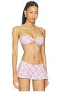 view 2 of 5 Maude Top in pink plaid