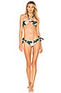 view 4 of 4 TOP BIKINI HALTER DITA in Emerald Floral